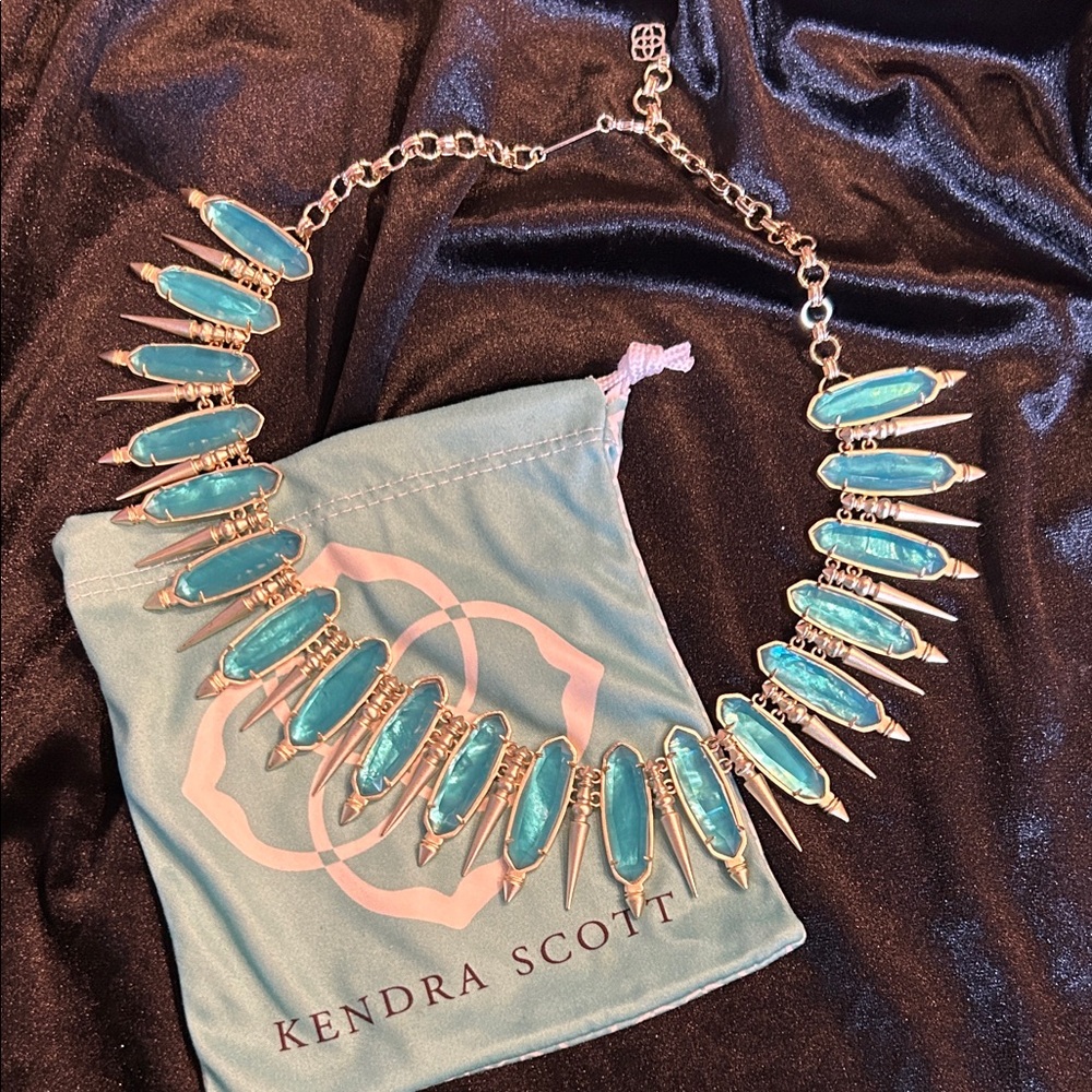 Kendra Scott Turquoise Statement Necklace